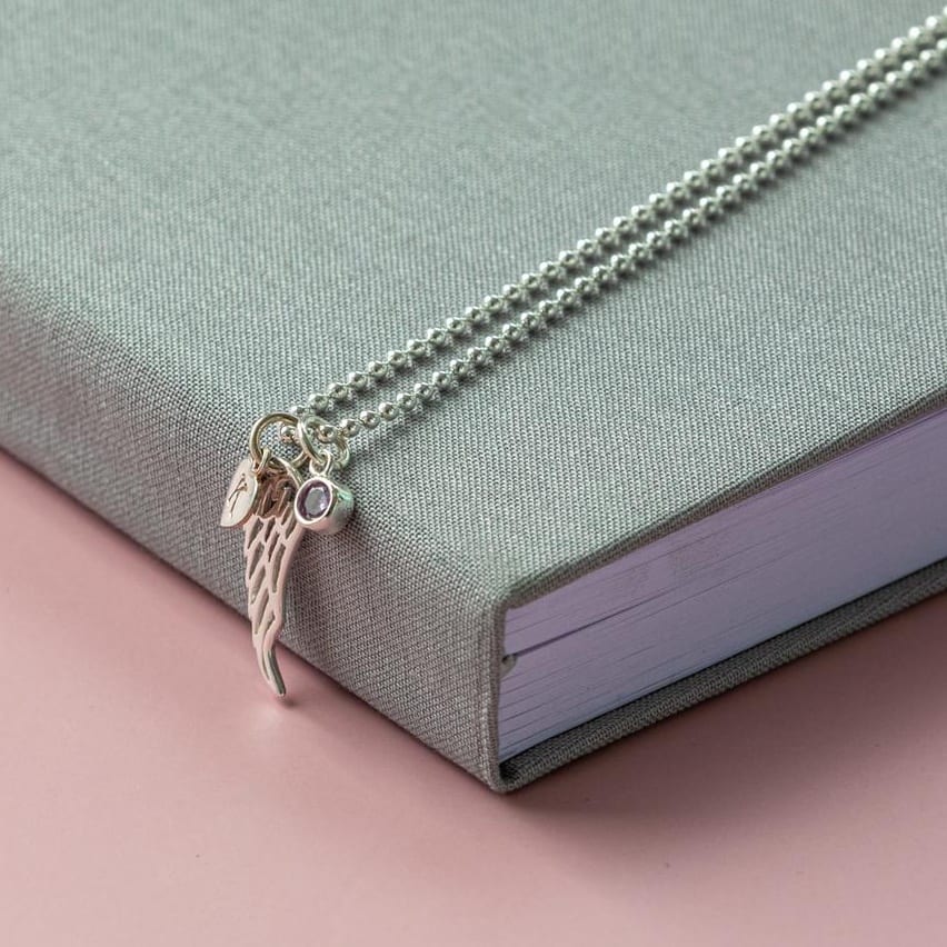 inspirational sterling silver remembrance necklace