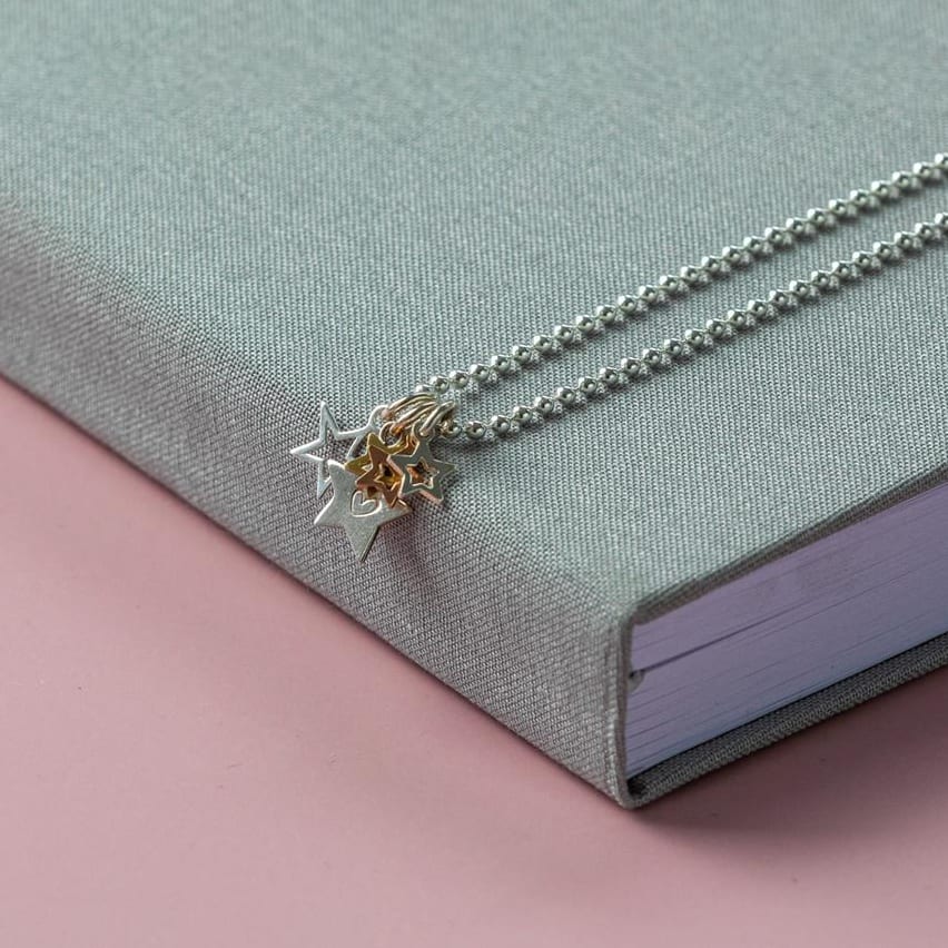 inspirational sterling silver love necklace