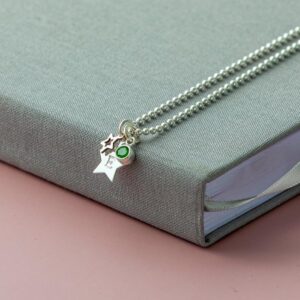inspirational sterling silver celebration necklace