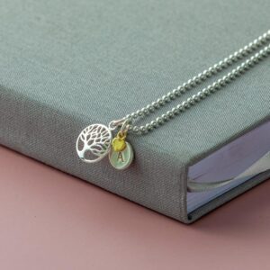 inspirational sterling silver love necklace