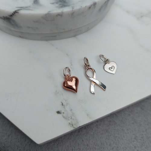 inspirational sterling silver celebration necklace charms