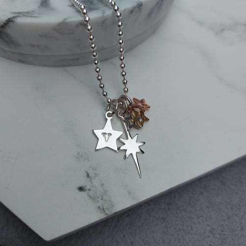 inspirational sterling silver love necklace